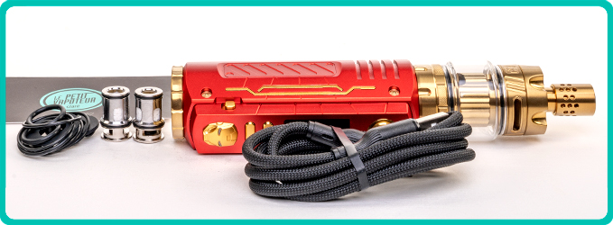 Contenu du Kit Rayden 100 V3 IM Limited Edition BD Vape